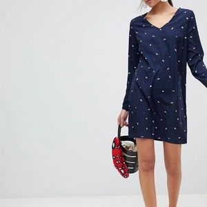 ASOS Printed shift dress